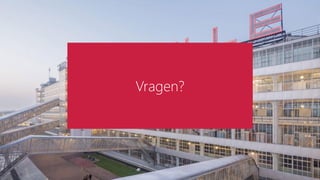 Vragen?
 