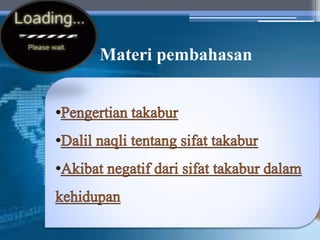 Materi pembahasan
 