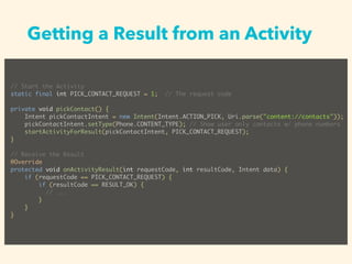 OnActivityResult - おまえら！もうonActivityResultでswitchとif書く時代は終わりだぞ！ | PDF