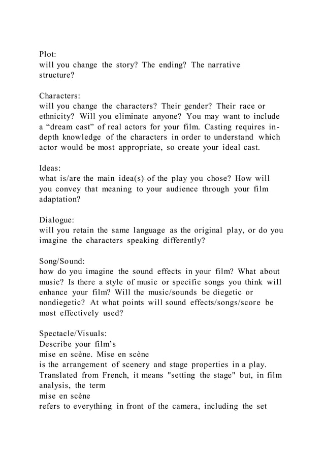 On adaptation adaptations can do more than just be faithful | DOCX