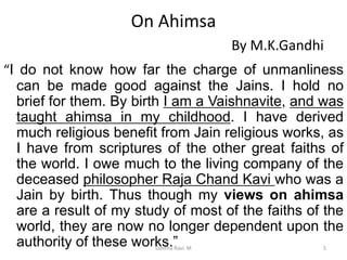 On Ahimsa Final Pdf