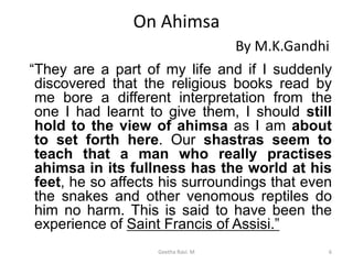 On Ahimsa Final Pdf