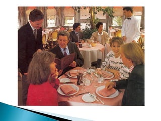 On a restaurant table