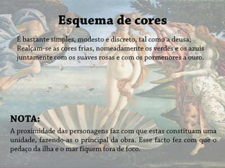 Sandro Botticelli - O nascimento de vénus