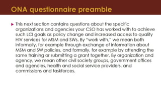 LCI Evaluation Uganda Organizational Network Analysis