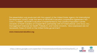 LCI Evaluation Uganda Organizational Network Analysis