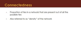 LCI Evaluation Uganda Organizational Network Analysis