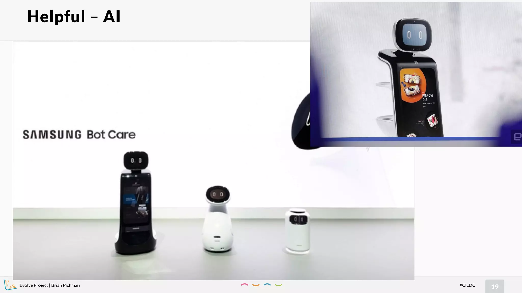 Evolve Project | Brian Pichman
19#CILDC
Helpful – AI
 