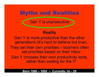 Onboarding Millennials 2009 Opga