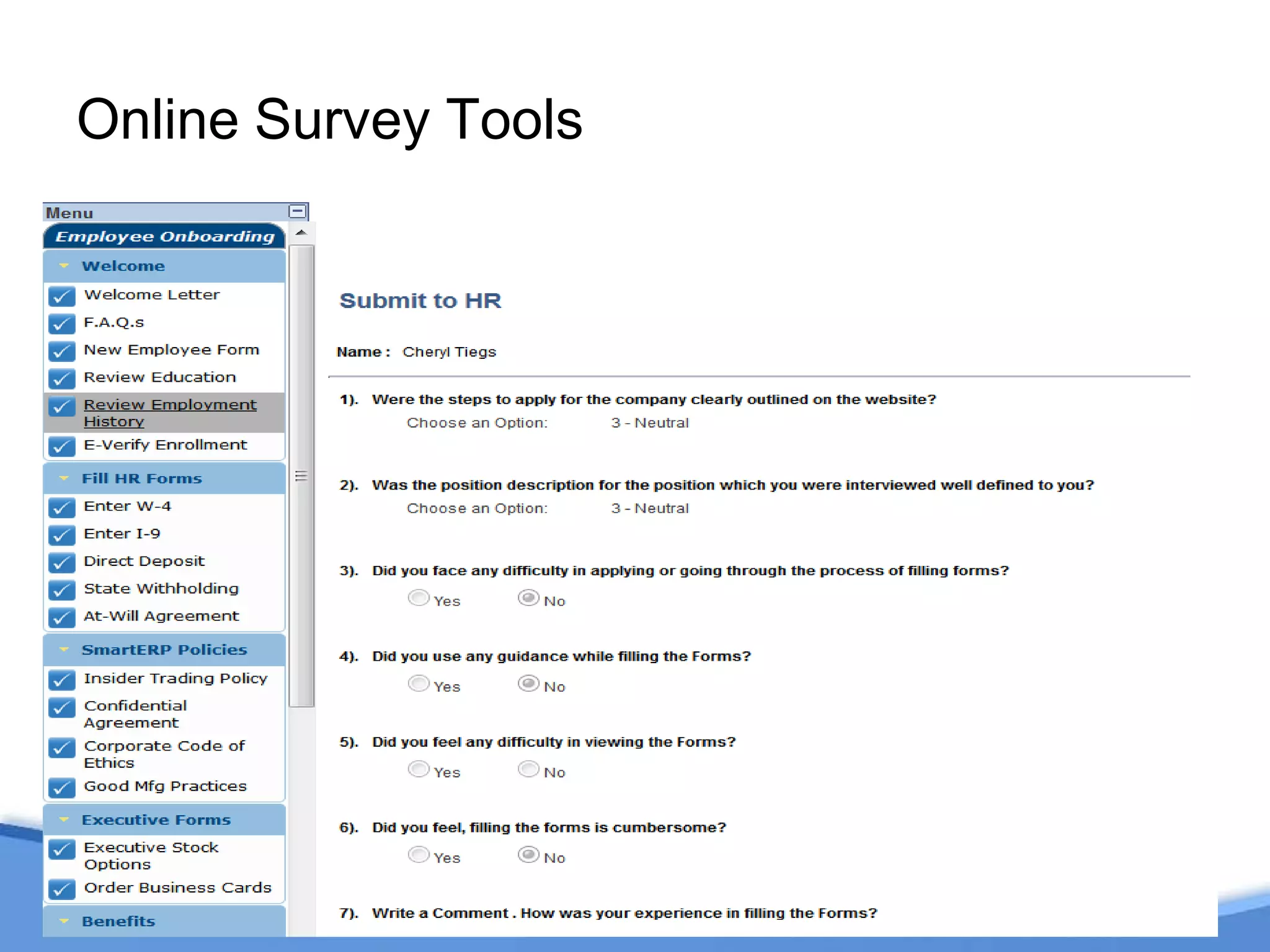 Automated Forms Management
 