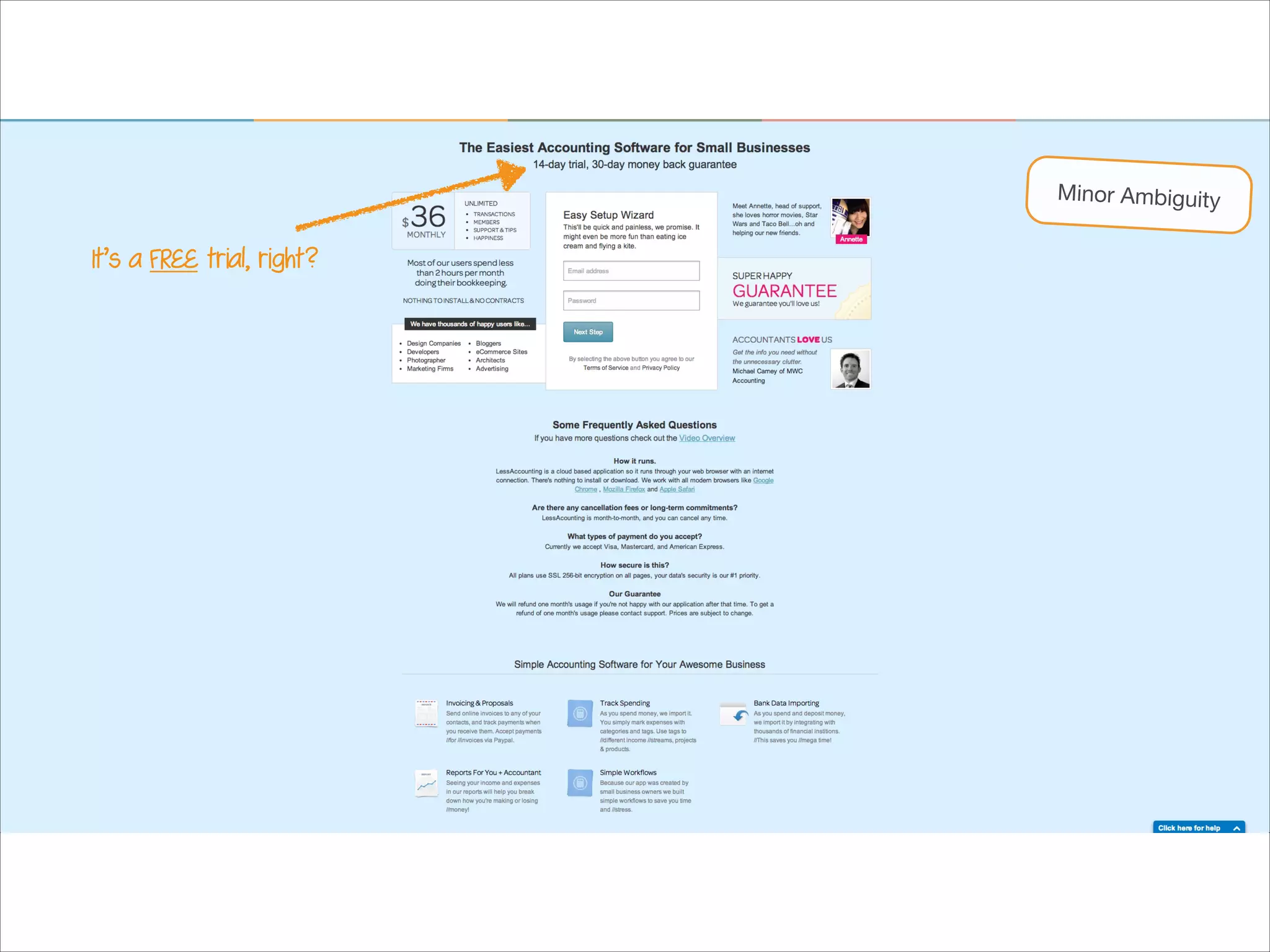 Minor Ambiguity

It’s a FREE trial, right?

 