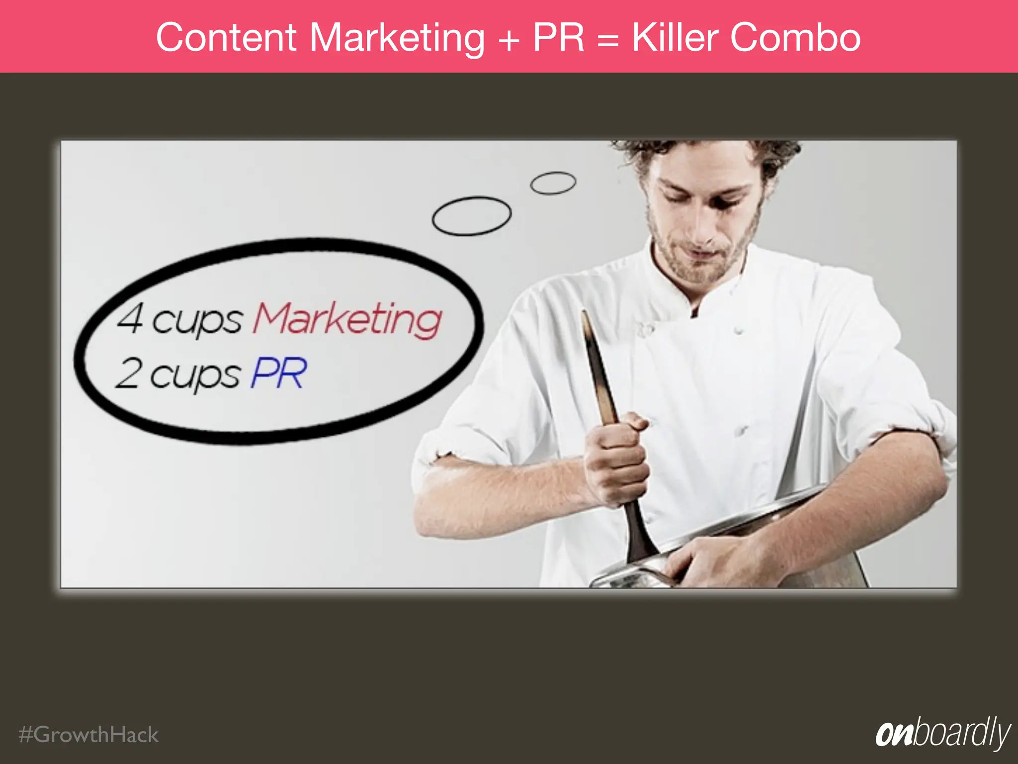 Content Marketing + PR = Killer Combo




#GrowthHack
 