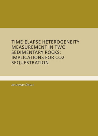 Fiziki Coğrafya Araştırmaları; Sistematik ve Bölgesel




Time-elApSe heTerogeneiTy
meASuremenT in Two
SedimenTAry roCkS:
impliCATionS For Co2
SequeSTrATion



Ali Osman ÖNCEL




                                                                     51
 