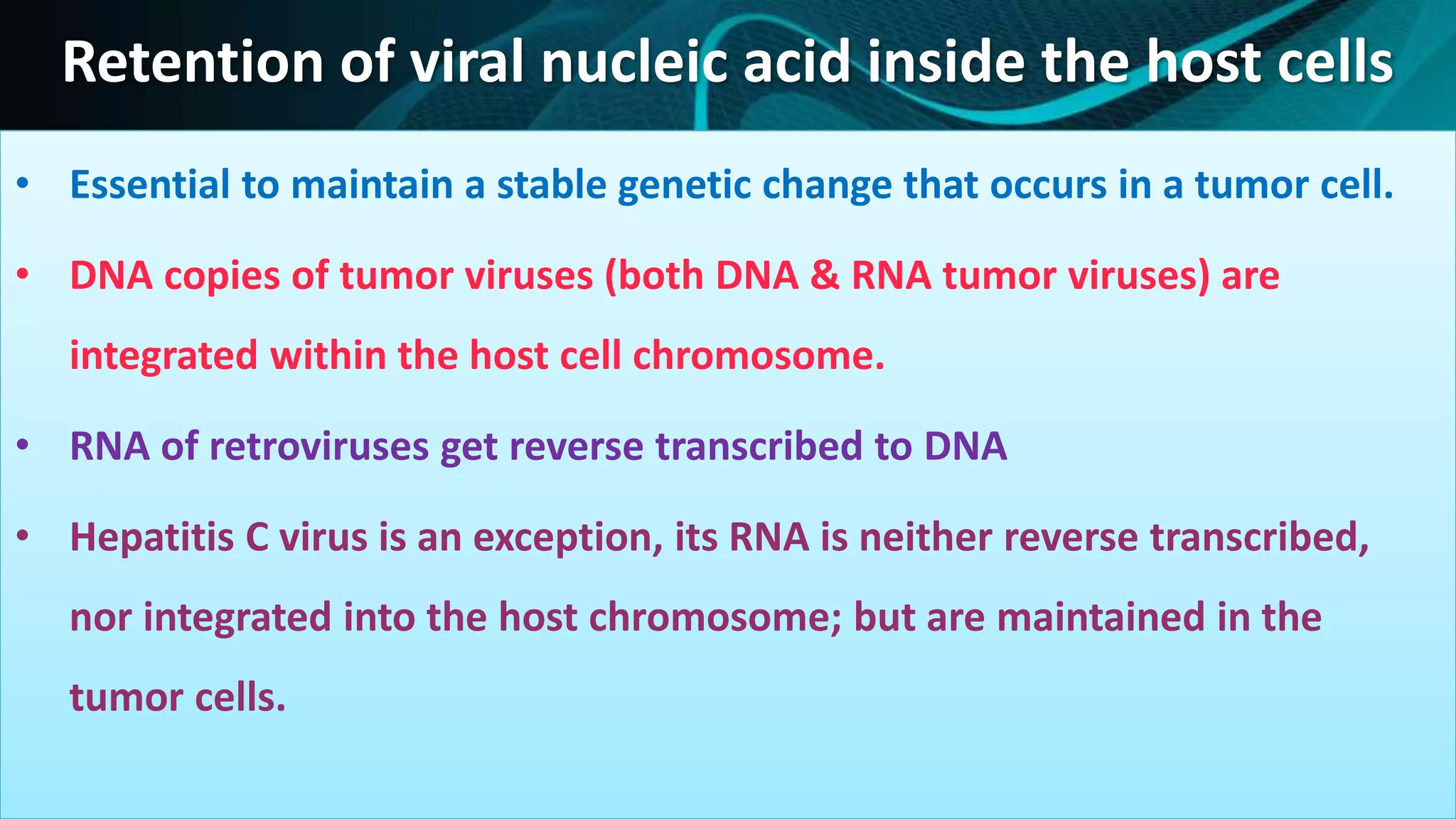 Classification of virus RNA Tumor Viruses 第二版