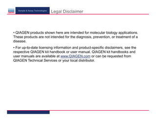 Oncogenomics 2013 | PDF