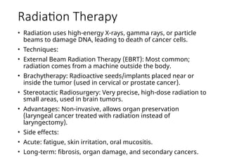 OncologyTreatmentMethodsCancerConventionalApproaches.pptx