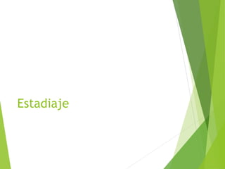 Estadiaje

 