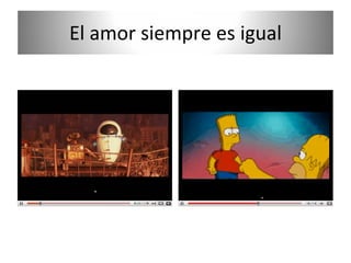 El amor siempre es igual 