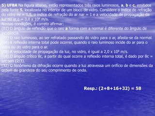  A velocidade do som , os meios de propagação e o efeito     Doppler. 