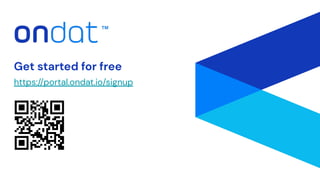 Get started for free
https://portal.ondat.io/signup
 