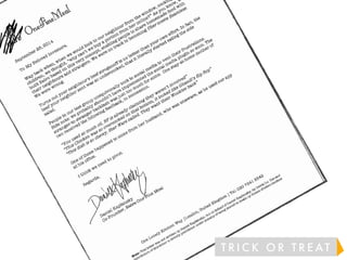 T R I C K O R T R E AT
 