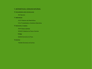 3  CIENCIAS SOCIAIS. ESTATÍSTICA. POLÍTICA. ECONOMÍA. COMERCIO. DEREITO. GOBERNO. BENESTAR SOCIAL. EDUCACIÓN. FOLCLORE. 31  Demografía. Estatística. Socioloxía. 32  Política 33  Economía. Ciencia económica 33(07) Didáctica da economía 331 Traballo. Empresa. 34  Dereito 37  Educación. Ensinanza. Formación 37.048 Orientación educatva (atención á diversidade,…) 