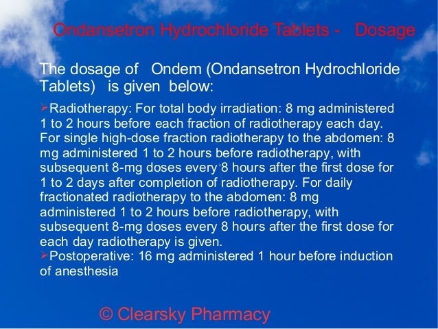 Ondansetron Hcl High