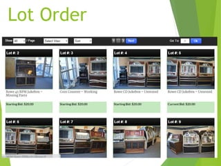 Lot Order
 