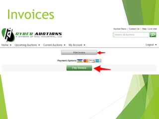 Invoices
 