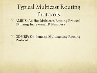 On demand multicast | PPT