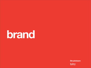 brand
 