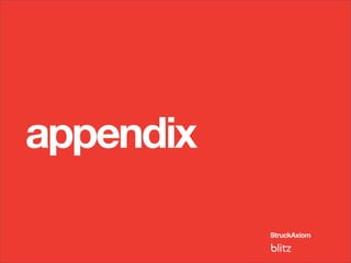 appendix
 