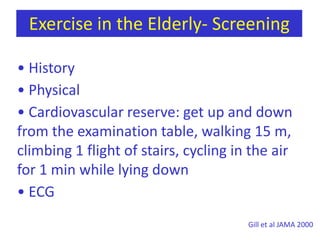  Fractures Resistance training  Detached retina