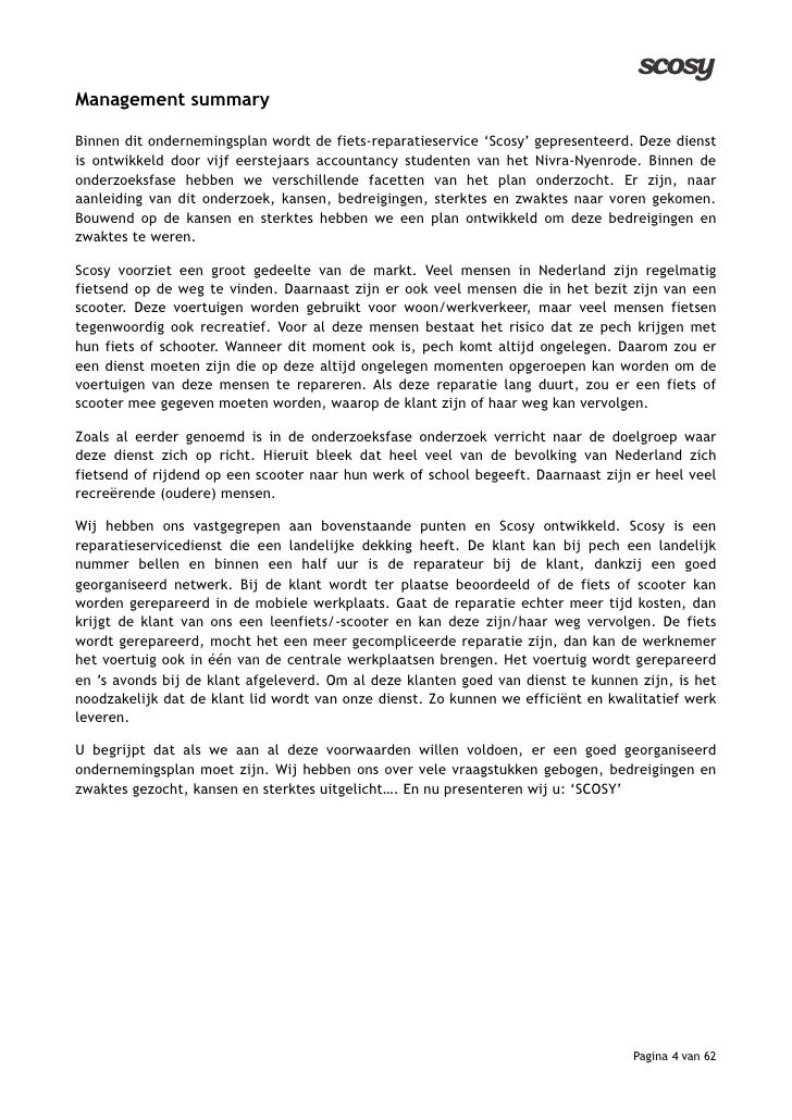 Beste ondernemingsplan Nyenrode 2009!