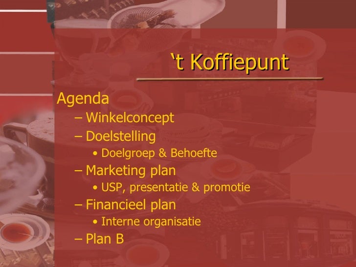 Ondernemingsplan Presentatie