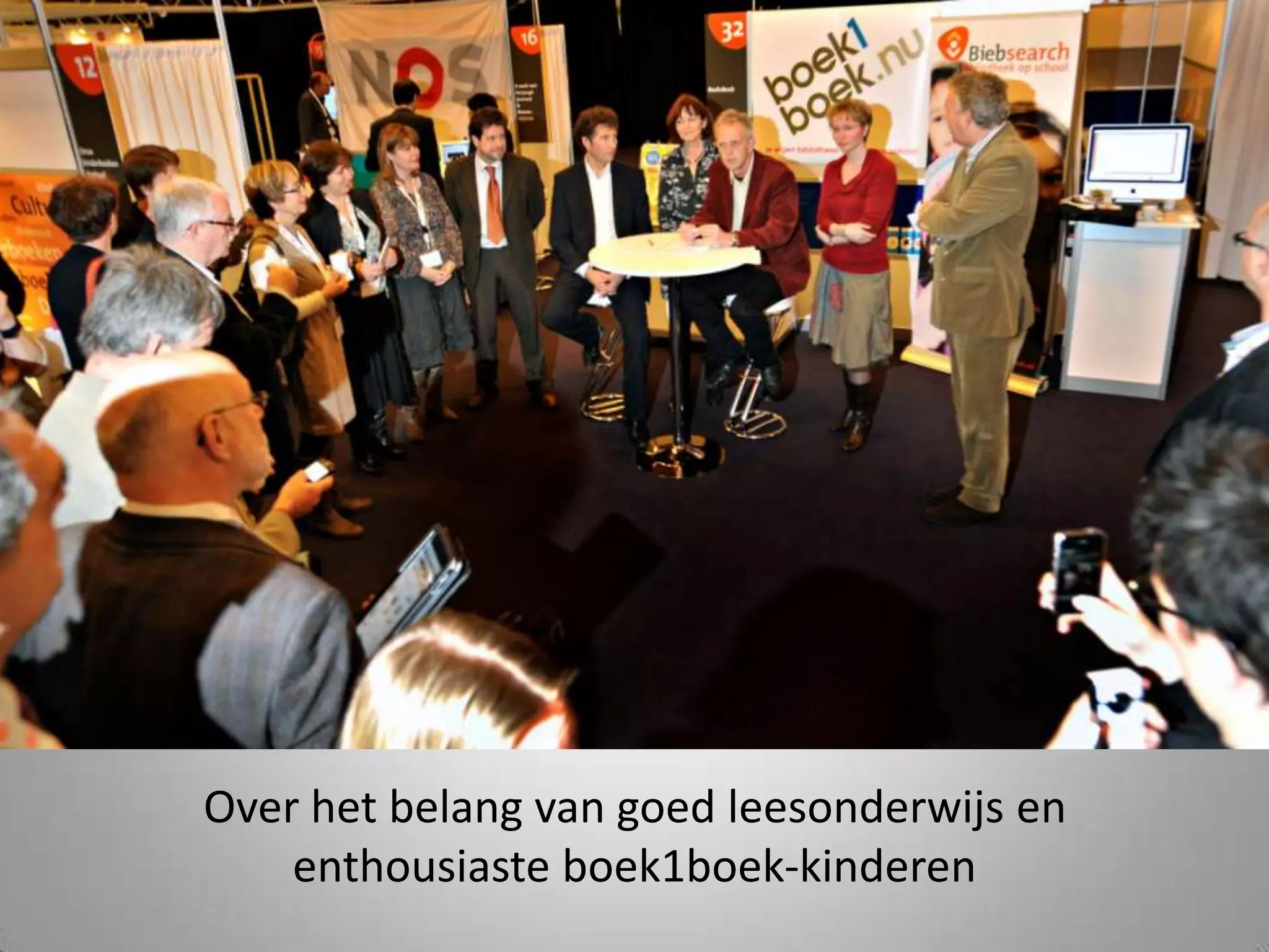 Over het belang van goed leesonderwijs en enthousiaste boek1boek-kinderen