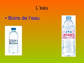 L’eau Boire de l’eau 