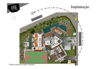 AvenidaParkinson
Implantação
* Material preliminar sujeito a alteração
 