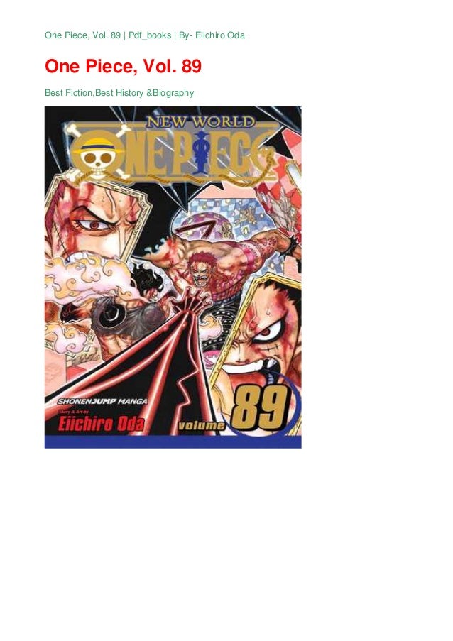 One Piece Vol Pdf Books By Eiichiro Oda