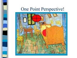 One Point Perspective! 