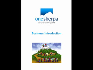 One Sherpa Business Intro