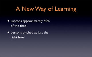 One To One Computing at Orange Grove Primary