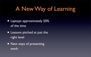 One To One Computing at Orange Grove Primary