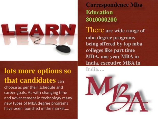 8010000200 Distance Learning Executive MBA