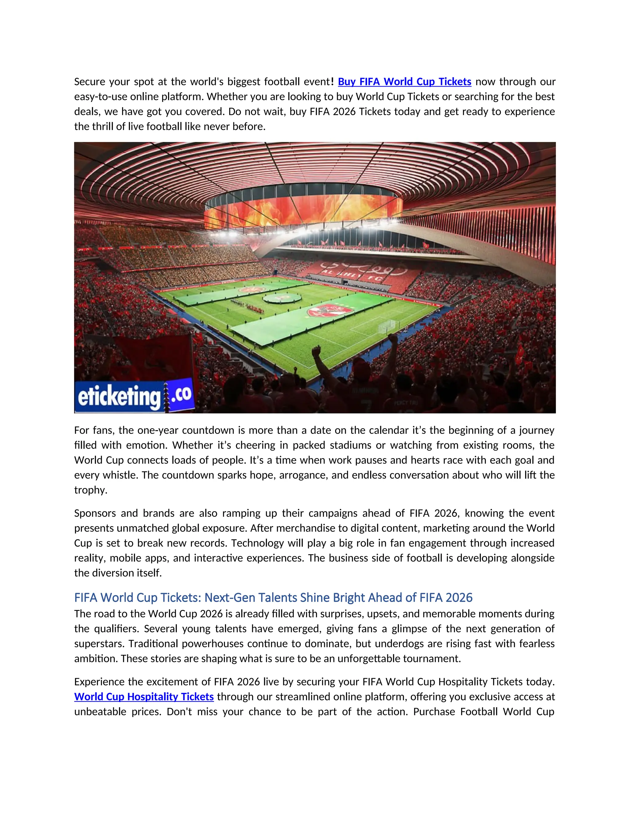One-year countdown starts to 2026 FIFA World Cup.docx