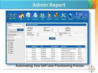 Cloud Based SAP User Provisioning | PDF