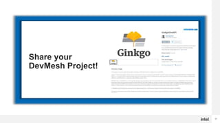 17
Share your
DevMesh Project!
 