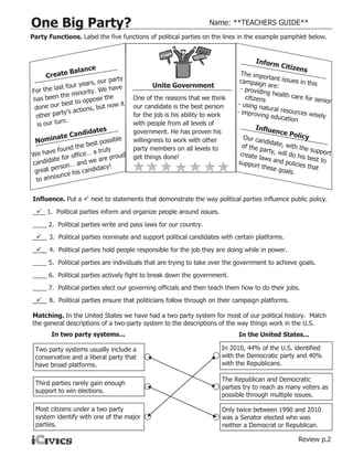 One Big Party iCivics | PDF one-big-party-icivics-pdf