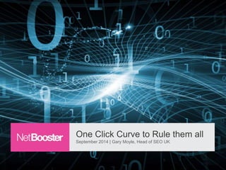 One Click Curve to Rule them all 
September 2014 | Gary Moyle, Head of SEO UK 
 
