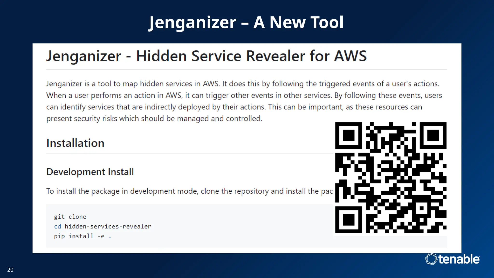 Jenganizer – A New Tool
20
 